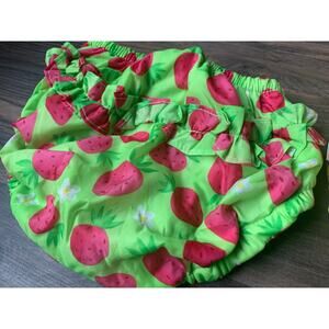 Reusable Swim Diaper Toddler 3T Strawberry Pool Baby Vintage i play Washable
